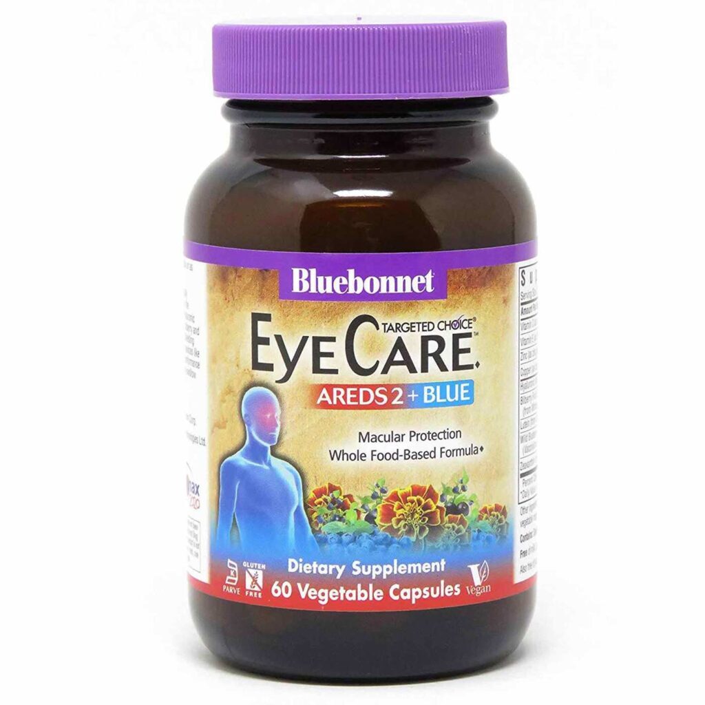 Bluebonnet Nutrition Targeted Choice Cuidado com os Olhos - 60 Cápsulas Vegetarianas