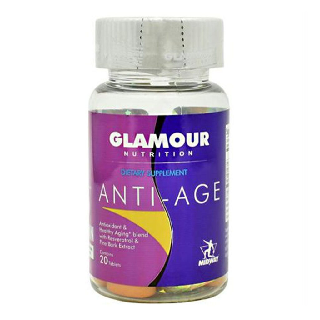 Midway Labs Glamour Nutrition Anti-envelhecimento 20 Tabletes: Beleza e Vitalidade