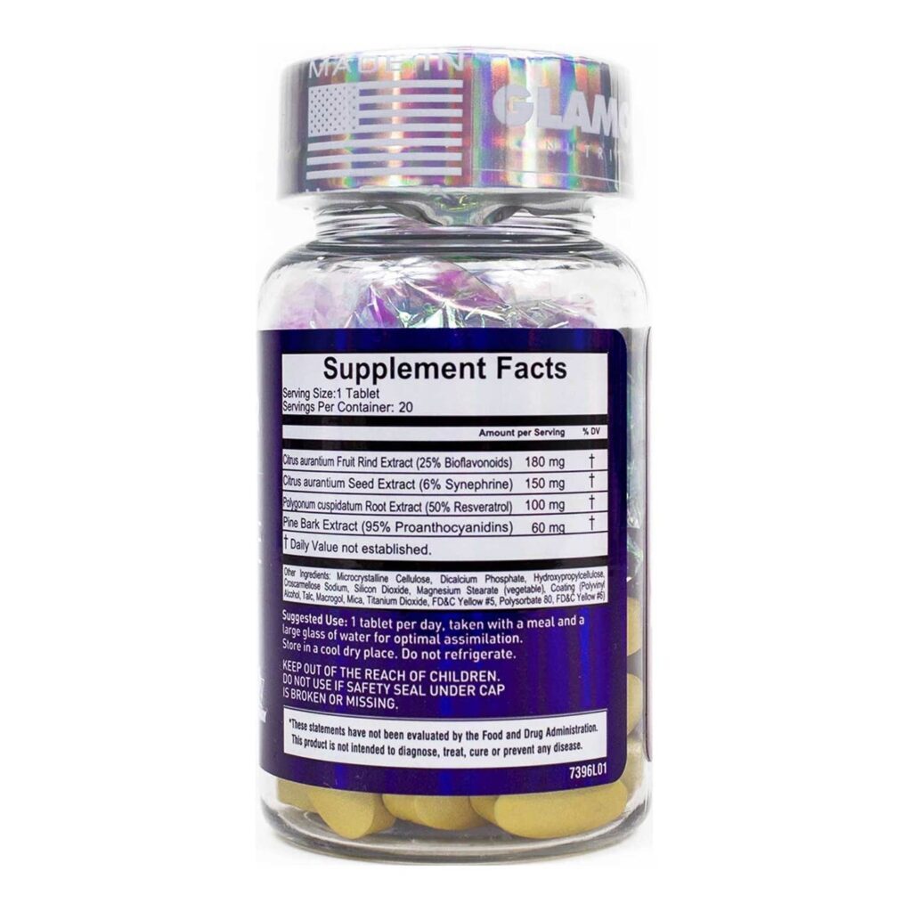 Midway Labs Glamour Nutrition Anti-envelhecimento 20 Tabletes: Beleza e Vitalidade - Imagem 2