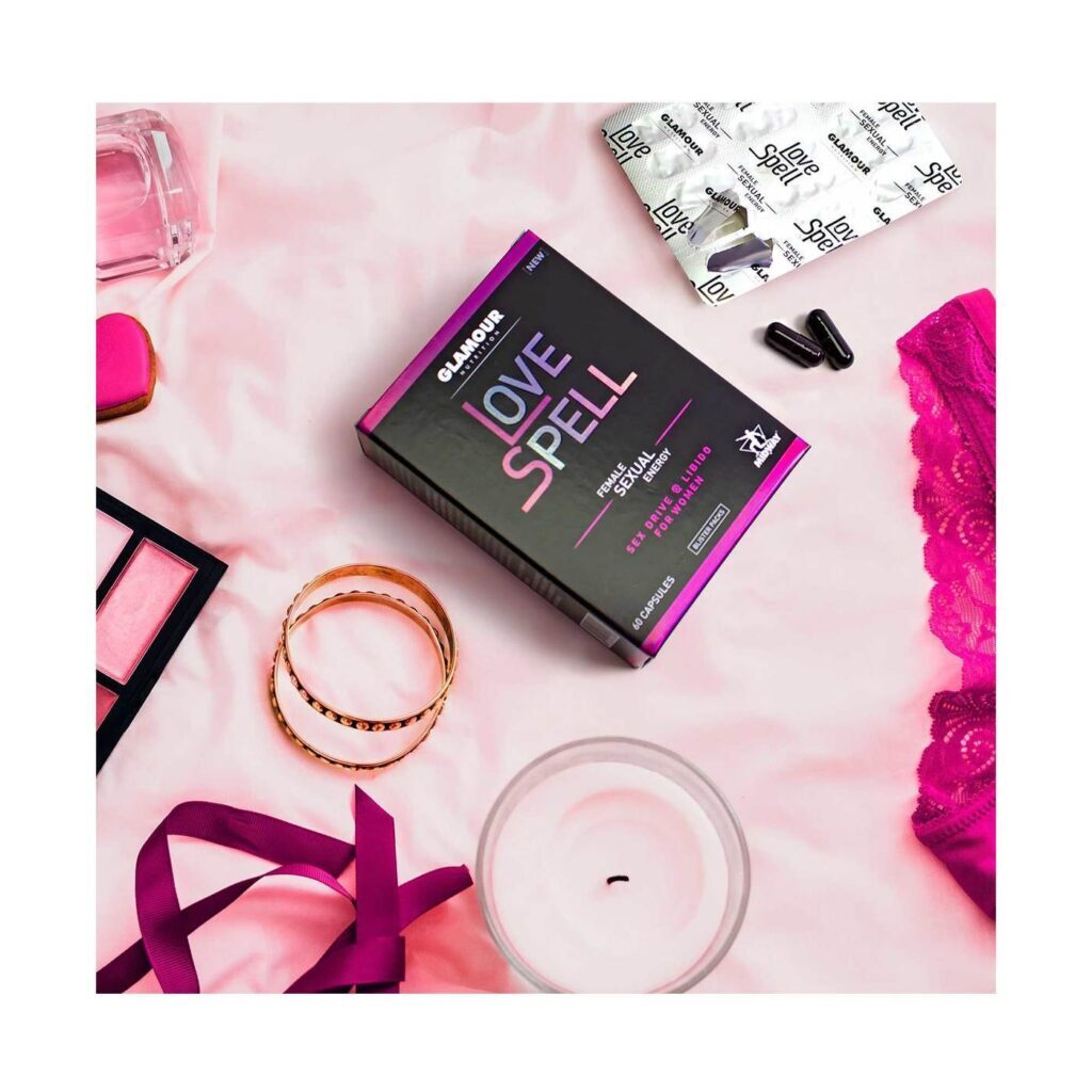 Midway Labs Glamour Nutrition Love Spell - Energia Sexual Feminina 60 Cápsulas - Imagem 2