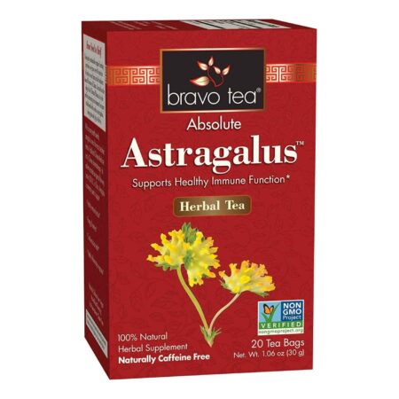 Bravo Tea Astragalus Tea - 20 Saquinhos de Chá