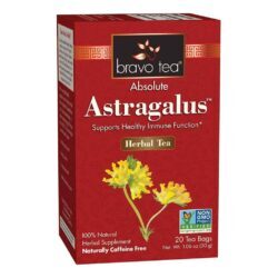 Bravo Tea Chá de Astragalus - 20 Saquinhos Orgânico para Imunidade