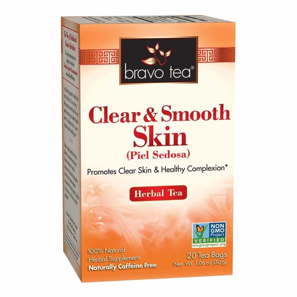 Bravo Tea: Chá para Pele Limpa e Hidratada com 20 Saquinhos - Saúde e Beleza Natural