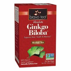 Bravo Tea Chá de Gingko Biloba 20 Saquinhos - Foco e Memória