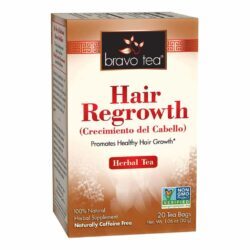 Bravo Tea Chá para Crescimento do Cabelo - 20 Saquinhos de Chá para Nutrição Capilar