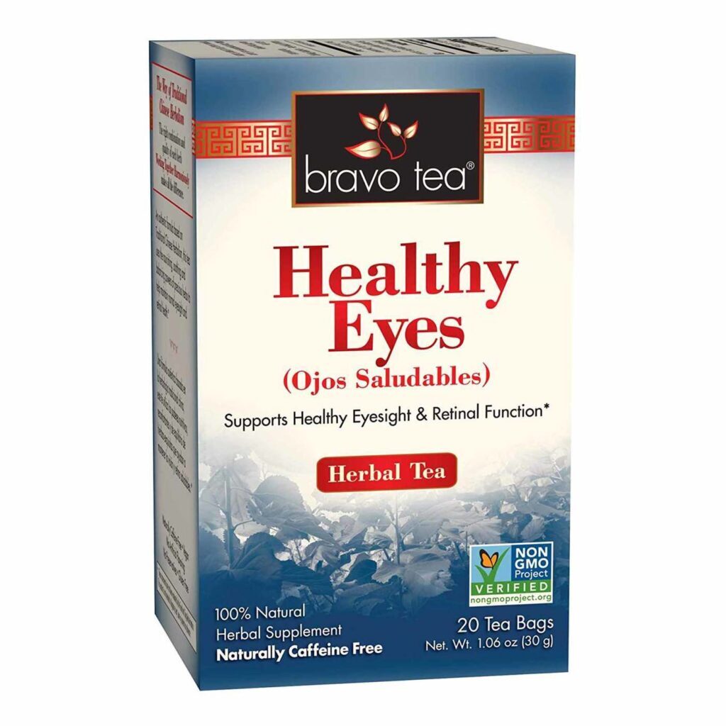 Bravo Tea Chá Olhos Saudáveis - 20 Saquinhos para Visão Clara