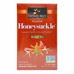 Bravo Tea, Chá de Madressilva - 20 Saquinhos para Bem-Estar Natural