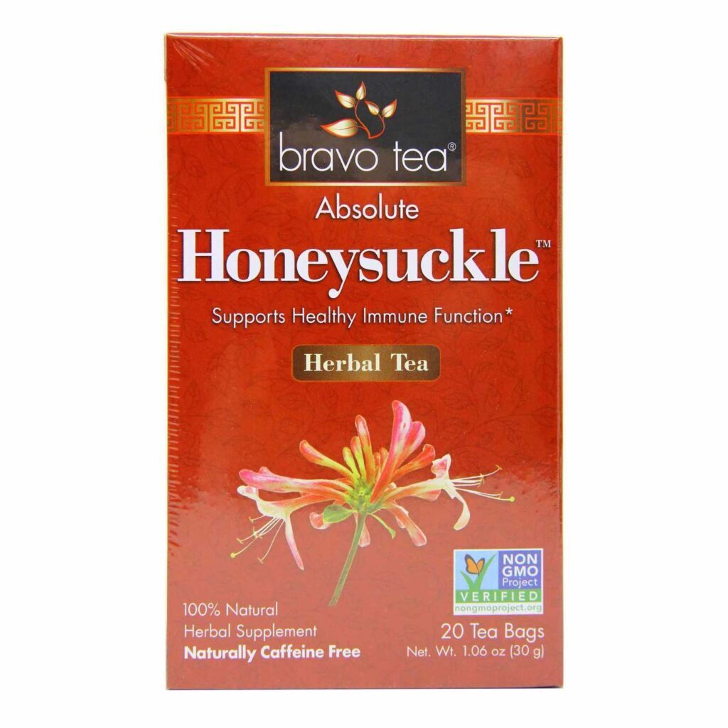 Bravo Tea, Chá de Madressilva - 20 Saquinhos para Bem-Estar Natural