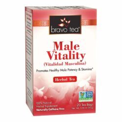 Bravo Tea Chá da Vitalidade Masculina 20 Saquinhos - Energia e Bem-Estar