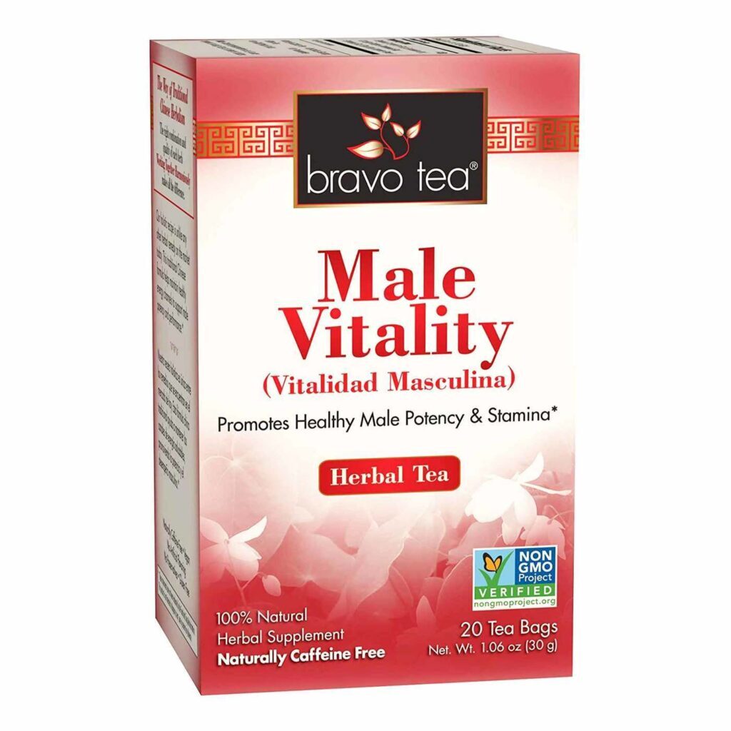 Bravo Tea Chá da Vitalidade Masculina 20 Saquinhos - Energia e Bem-Estar