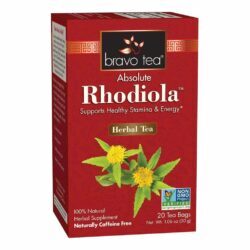 Bravo Tea Chá de Rhodiola 20 Saquinhos - Energia e Foco Natural