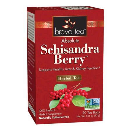 Bravo Tea, Chá de Schisandra - 20 Saquinhos de Chá