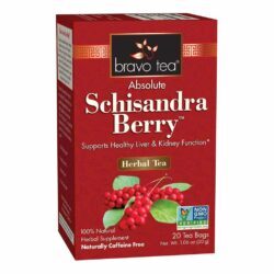 Bravo Tea Chá de Schisandra - 20 Saquinhos para Bem-Estar e Vitalidade no Brasil