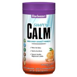Bluebonnet Nutrition Simply Calm Sabor Laranja Cítrico 454g - Tranquilidade e Bem-Estar