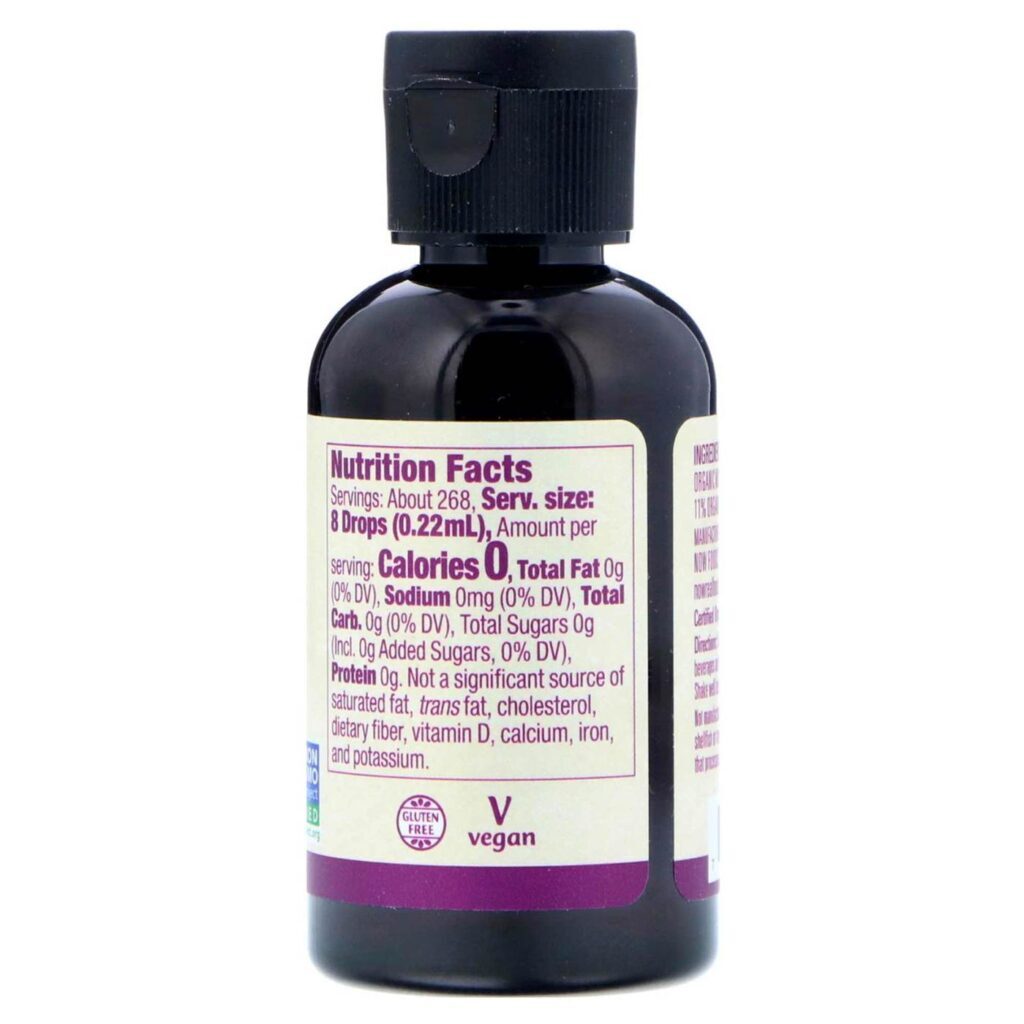 Now Foods Fruta dos Monges Orgânica Adoçante Natural 59 ml Puro Brasil - Imagem 2
