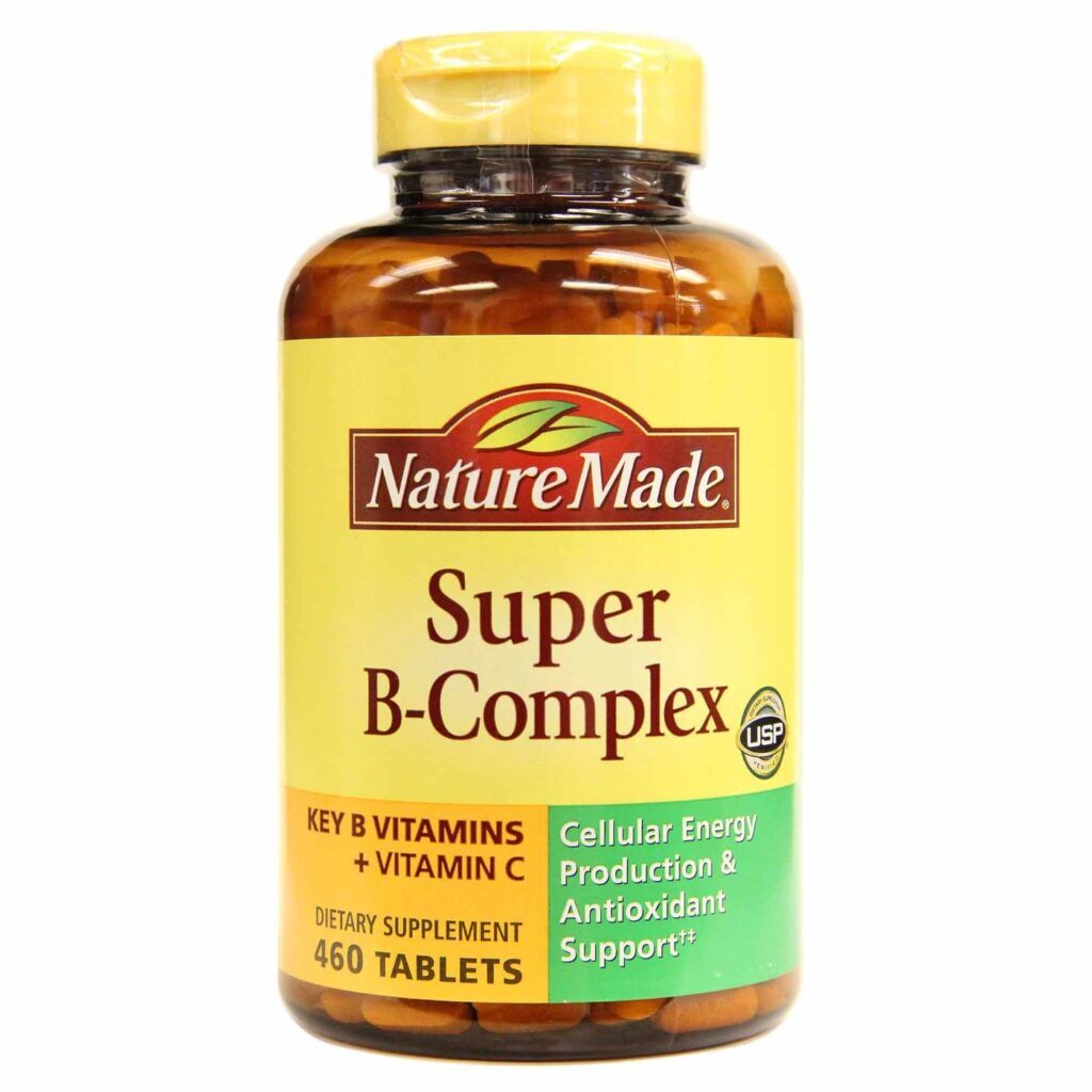 Nature Made Super Complexo B 460 Tabletes: Energia e Bem-Estar Essenciais