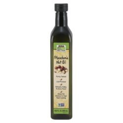 Now Foods Óleo de Nozes de Macadâmia 500 mL - Pureza e Nutrição para o Seu Bem-Estar