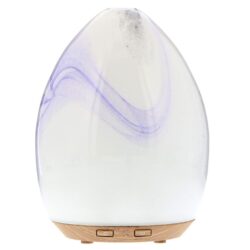 Now Foods Difusor Ultrassônico USB Redemoinho de Vidro - 1 Difusor