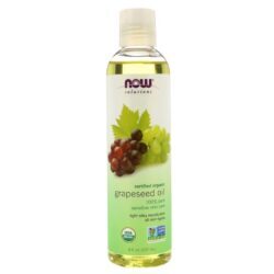Now Foods Óleo de Uva Orgânico - 237 ml: Pureza e Nutrição Essencial para o Bem-Estar