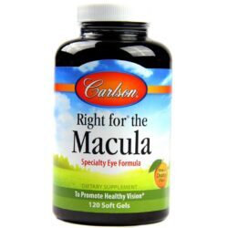 Carlson Labs Right for the Macula Fórmula Para os Olhos 120 Cápsulas Gel