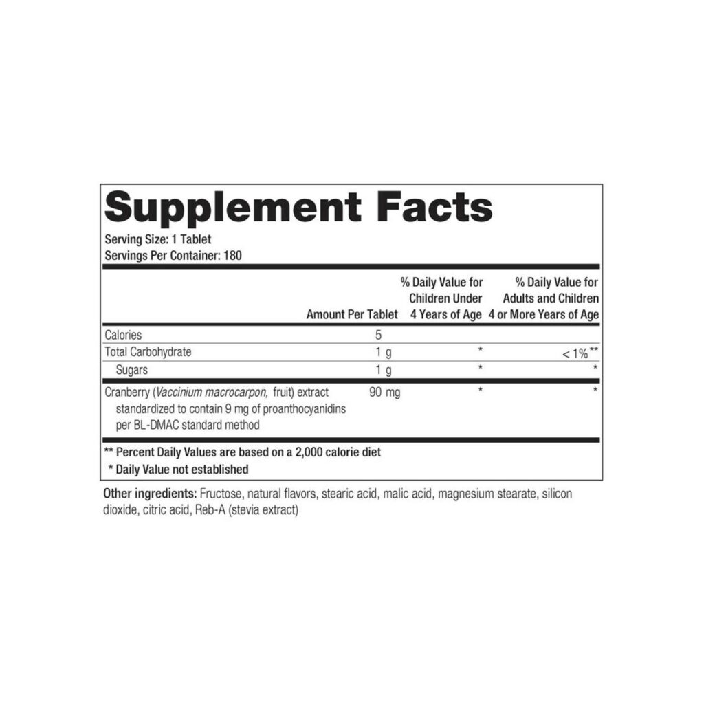 Theralogix TheraCran® HP para Crianças: Saúde Urinária e Suporte Imunológico - 180 Tabletes Mastigáveis - Imagem 5