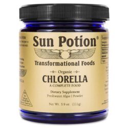 Sun Potion Chlorella 111g - Alga Verde Poderosa para Vitalidade e Detox