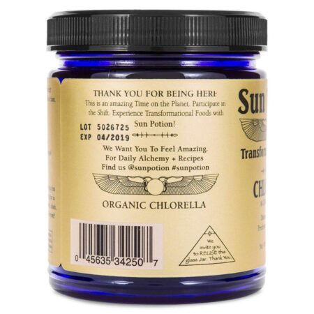 Sun Potion Chlorella 111g - Alga Verde Poderosa para Vitalidade e Detox - Imagem 2