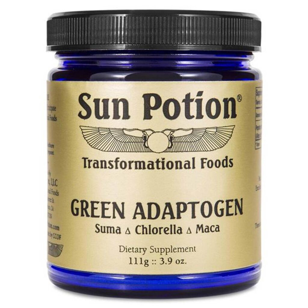 Sun Potion Green Adaptogen - 111g: Energia e Bem-Estar Natural