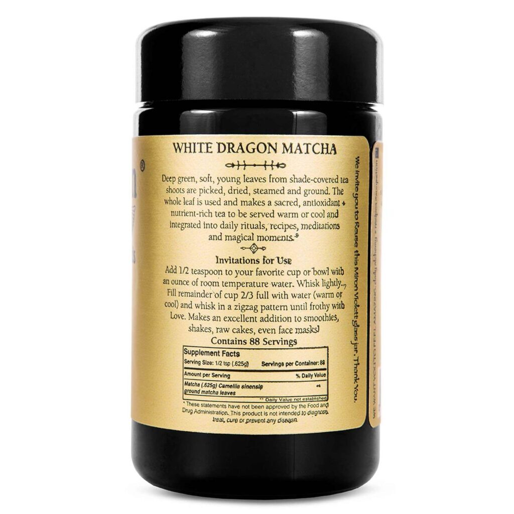 Sun Potion White Dragon Matcha - 55g: Potência Antioxidante e Energia Pura para o Seu Dia - Imagem 2