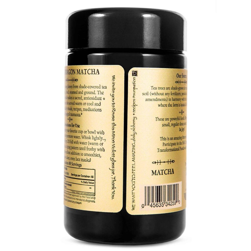 Sun Potion White Dragon Matcha - 55g: Potência Antioxidante e Energia Pura para o Seu Dia - Imagem 3