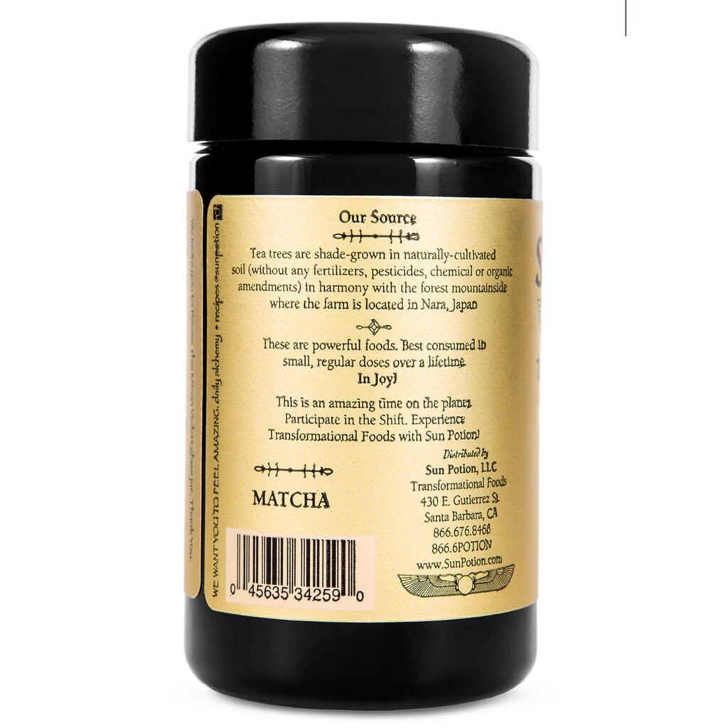 Sun Potion White Dragon Matcha - 55g: Potência Antioxidante e Energia Pura para o Seu Dia - Imagem 4