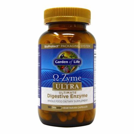 Garden of Life Ômega-Zyme™ Ultra 180 Cápsulas: Saúde Digestiva e Ômega 3 Completo - Imagem 5