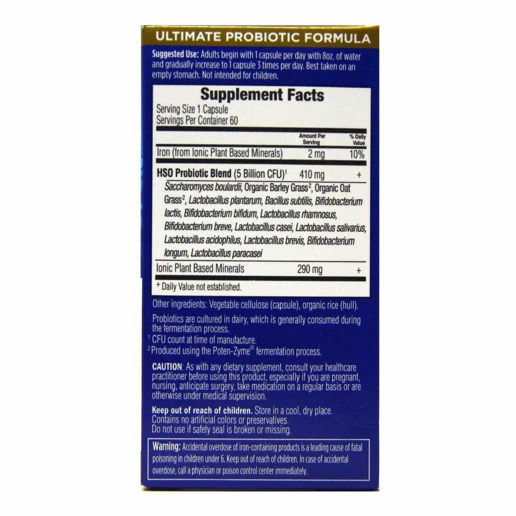 Garden of Life Primal Ultra Defense Probiótico - 60 Cápsulas Vegetarianas para Saúde Intestinal - Imagem 2