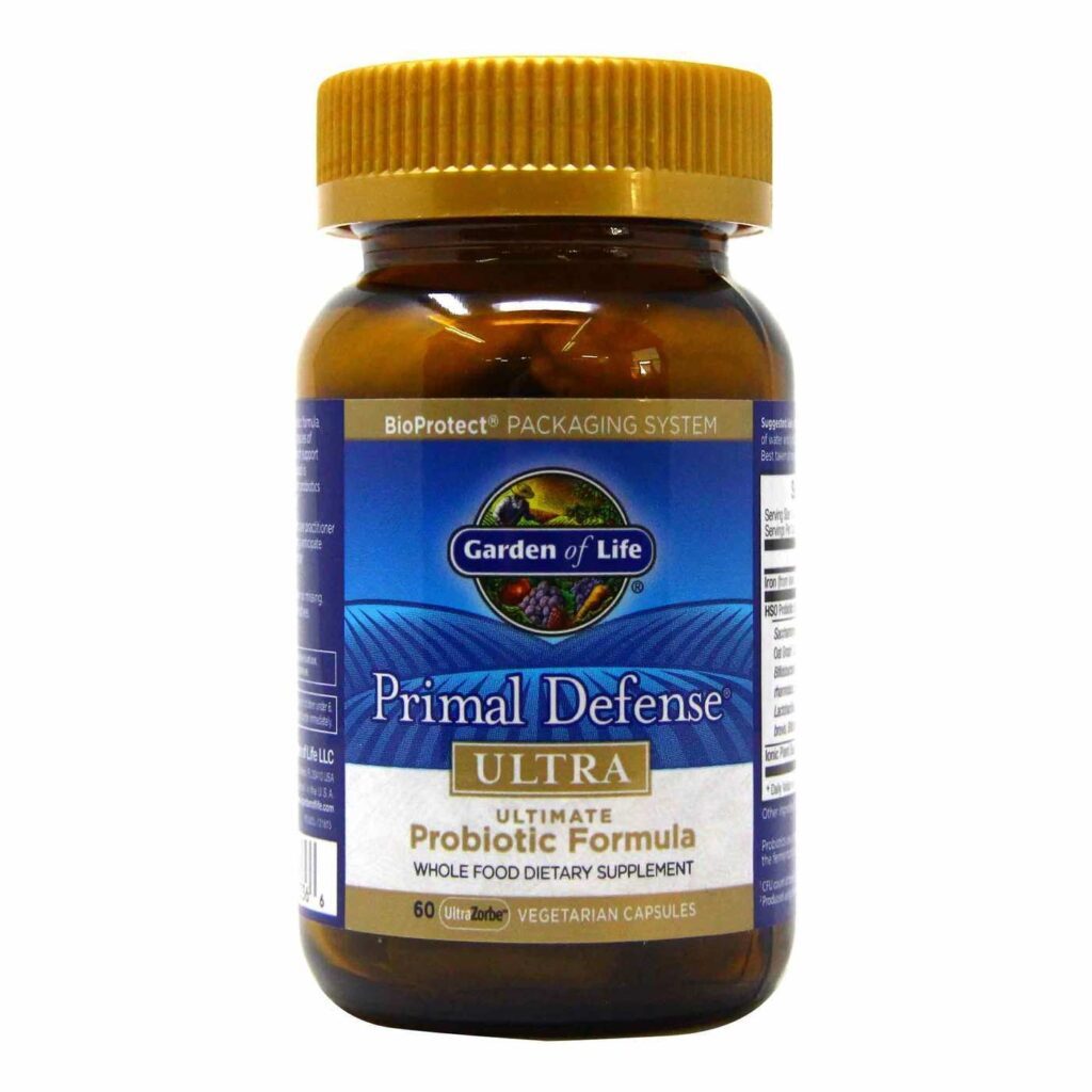 Garden of Life Primal Ultra Defense Probiótico - 60 Cápsulas Vegetarianas para Saúde Intestinal - Imagem 5