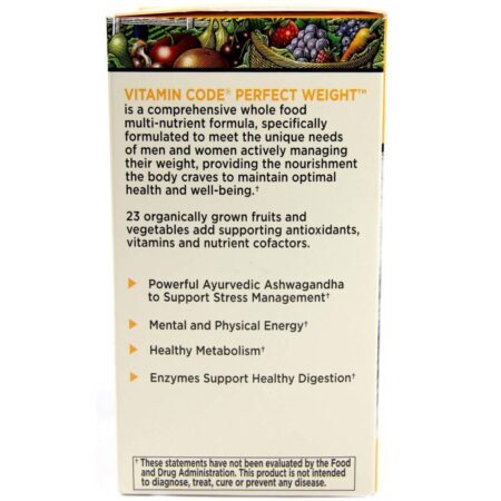 Garden of Life Vitamina Código Peso Perfeito 240 Cápsulas Vegetarianas: Controle de Peso e Bem-Estar Natural - Imagem 5