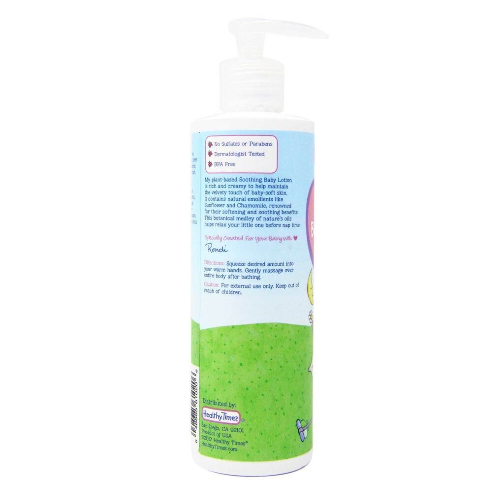 Loção Calmante para Bebês Healthy Times - 236 ml: Alívio Suave para Pele Sensível - Imagem 3