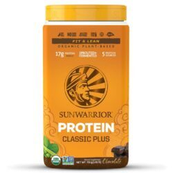 Sunwarrior Proteína Clássica Plus - Chocolate - 750g (1.65lb) - Whey Vegano Puro