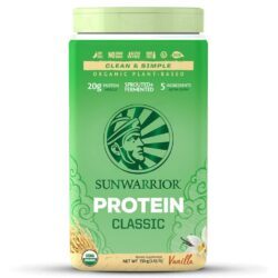 Sunwarrior Proteína Clássica Baunilha 750g - Energia Pura e Vegana