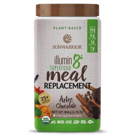 Sunwarrior Illumin8 Substituto de Refeição Chocolate Asteca 800g – Nutrição Completa — foto 1 Sunwarrior Illumin8 Substituto de Refeição Chocolate Asteca 800g – Nutrição Completa — foto 1