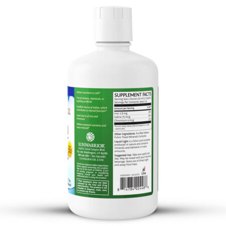 Sunwarrior Luz Líquida - 32 fl oz (946ml) - Suplemento Energético e Nutricional Avançado - Imagem 2