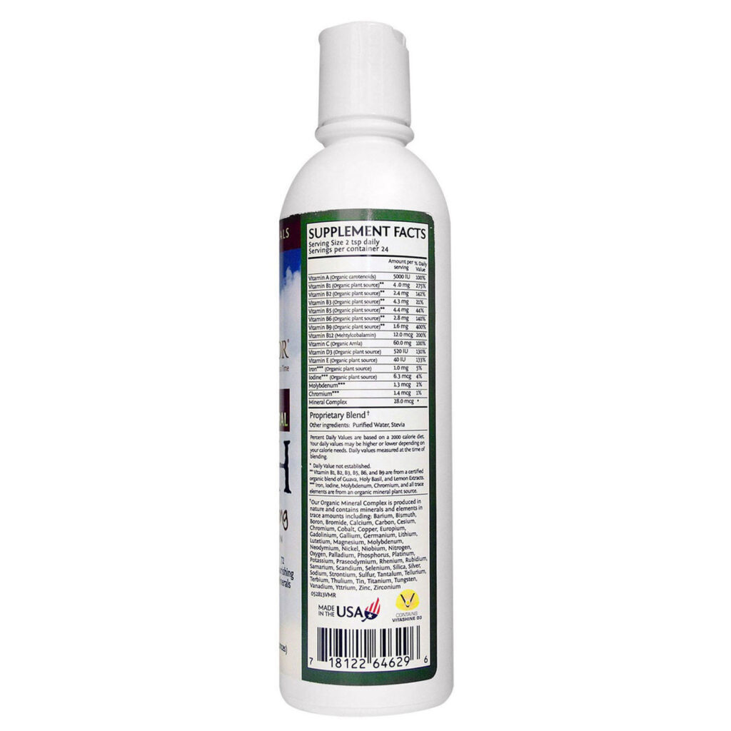 Sunwarrior Rush Mineral de Vitamina - 237ml: Energia e Nutrição Essencial no Brasil - Imagem 2