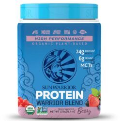 Sunwarrior Proteína Mistura de Guerreiro - Baga - 375g