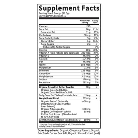 Garden of Life Dr. Formulado Keto Fit Shake Perda de Peso - Chocolate - 355g - Imagem 3