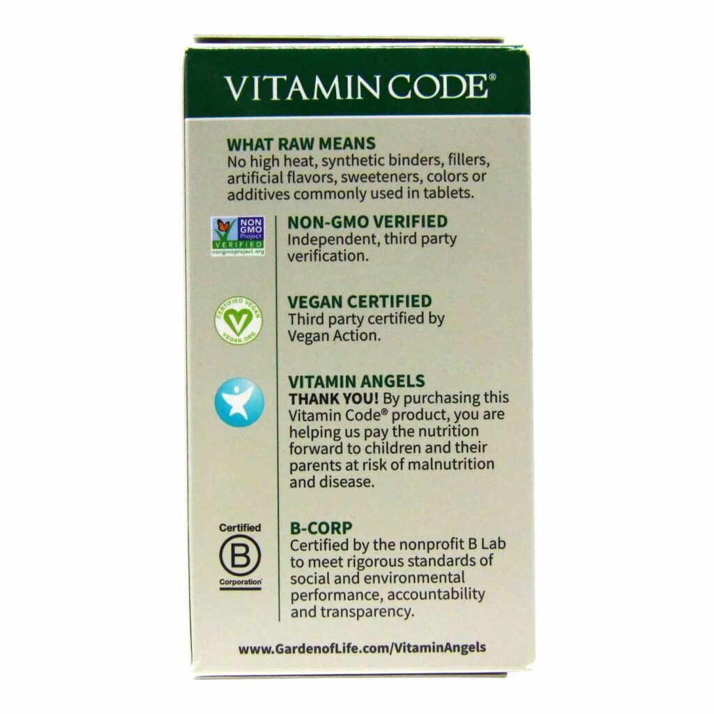 Garden of Life Alimento Perfeito Green Label 60 Cápsulas: Vitalidade e Nutrição Completa - Imagem 3