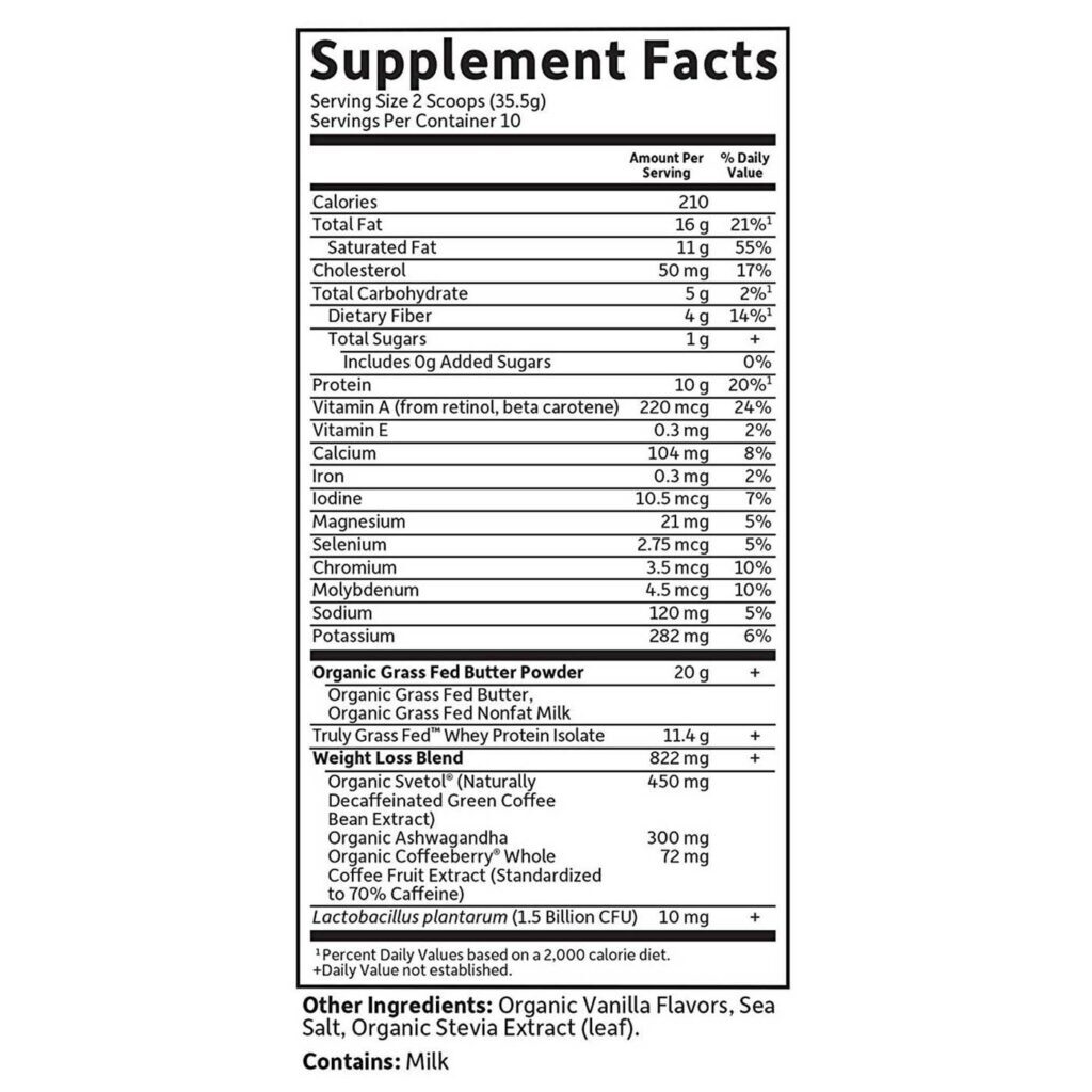 Garden of Life Dr. Formulado Keto Fit Shake Perda De Peso Baunilha 355g (12,52 oz) - Imagem 3