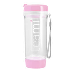 Garrafa de Chá Teami Rosa Bebê 400 ml: Hidratação Elegante e Prática no Brasil