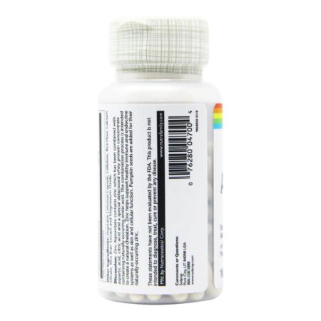 Solaray, Zinco Asporotate™ 15 mg - 100 Cápsulas - Image 4