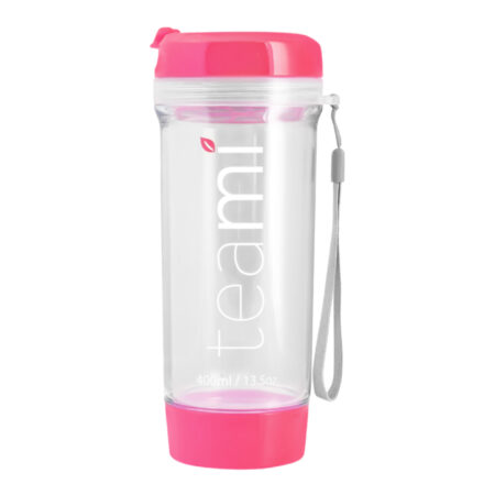 Garrafa de Chá Teami Pink - 400 ml