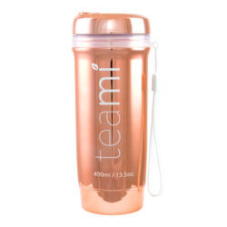 Garrafa de Chá Teami Ouro Rose - 400ml: Infusão Perfeita para o Seu Dia