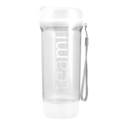 Garrafa de Chá Teami White 400 ml – Infusor de Chá e Garrafa de Água Reutilizável